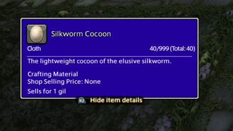 Ffxiv silkworm cocoon - A nearly-universal method of releasing casino bonuses is putting a wagering requirement on them. That means that players must bet the bonus money a certain number of times before they can cash out the bonus.